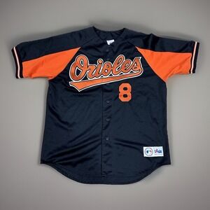 Vintage Majestic Authentic Baltimore Orioles Cal Ripken Jr #8 Jersey Men's XL